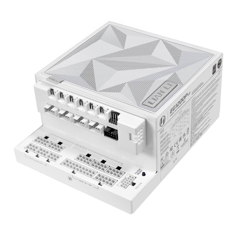 Lian Li Edge 1200W 80+ Platinum Fully Modular White