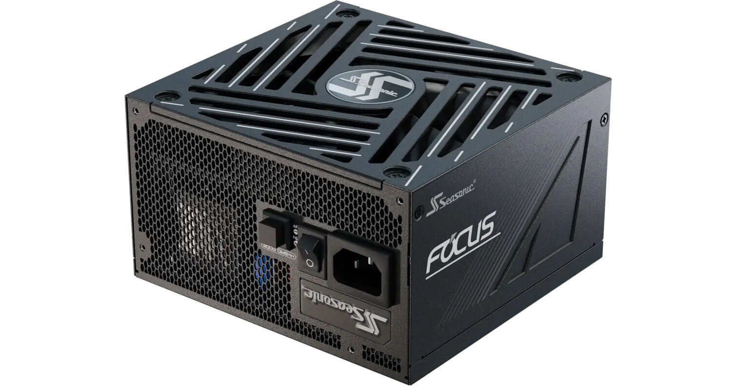 Seasonic FOCUS GX 750W 80+ Gold Fully Modular ATX 3.1 Black