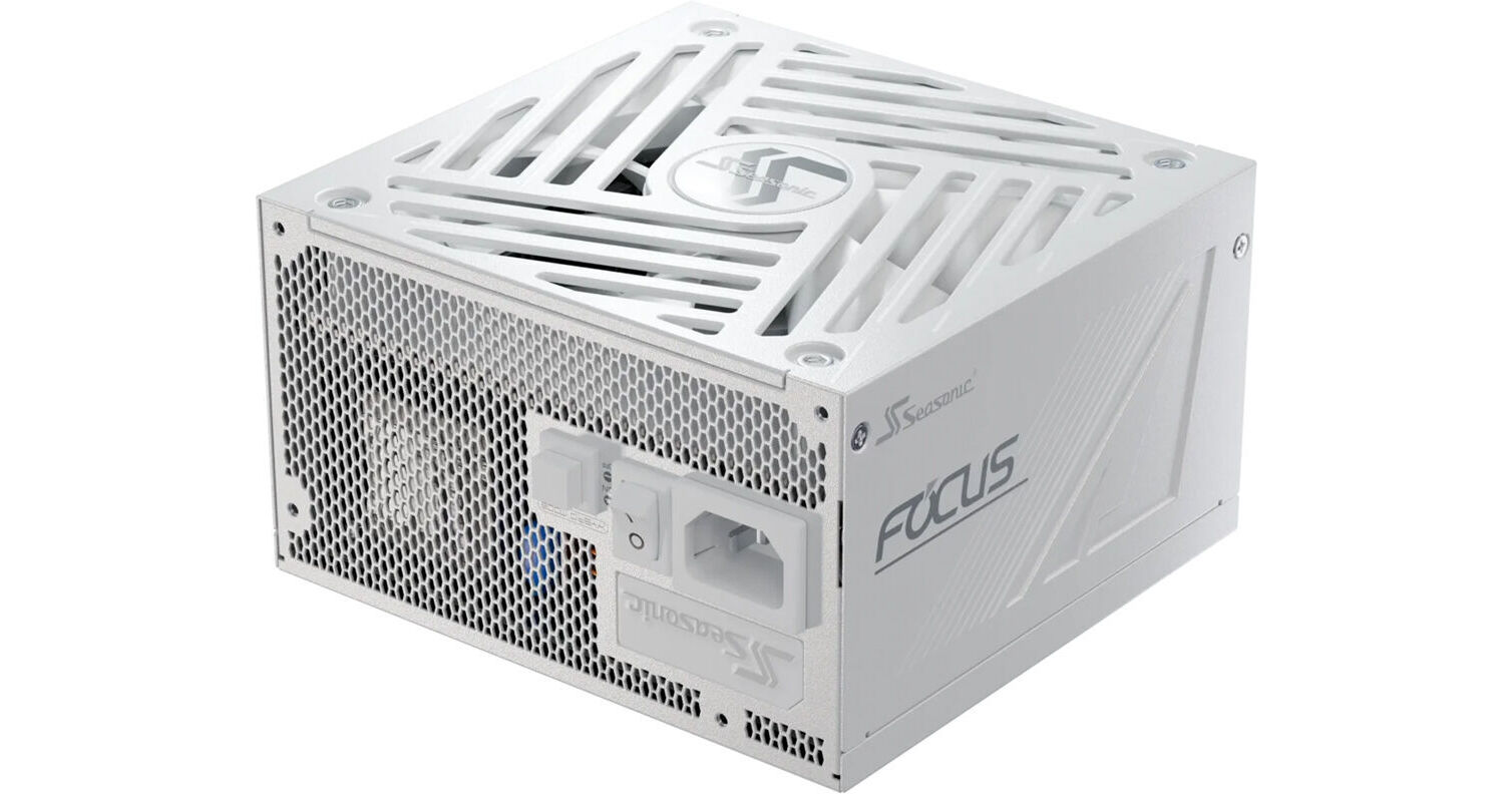 Seasonic FOCUS GX 750W 80+ Gold Fully Modular ATX 3.1 White