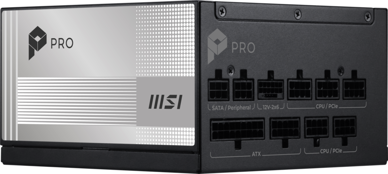 MSI PRO A850PL 850W 80+ Platinum Fully Modular ATX 3.1